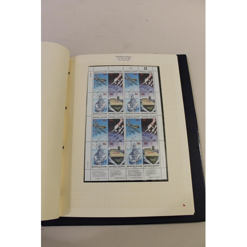 666 - WINSTON CHURCHILL - STAMPS & FIRST DAY COVERS, AVIATION. Four well laid albums with annotated notes,... 