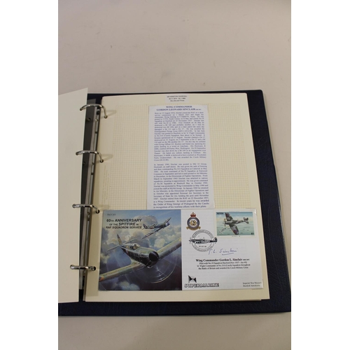 666 - WINSTON CHURCHILL - STAMPS & FIRST DAY COVERS, AVIATION. Four well laid albums with annotated notes,... 