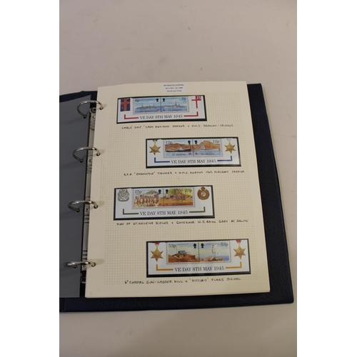 666 - WINSTON CHURCHILL - STAMPS & FIRST DAY COVERS, AVIATION. Four well laid albums with annotated notes,... 