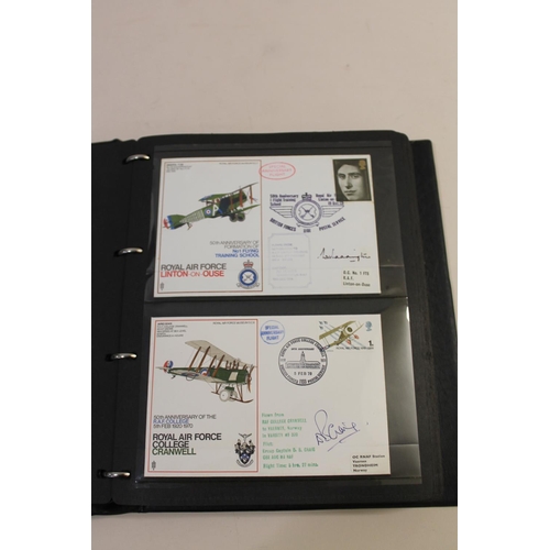 667 - AVIATION - SIGNED FIRST DAY COVERS. A large and impressive collection of signed Aviation First Day C... 