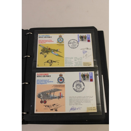 667 - AVIATION - SIGNED FIRST DAY COVERS. A large and impressive collection of signed Aviation First Day C... 