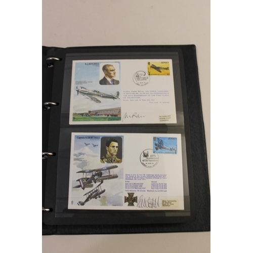 667 - AVIATION - SIGNED FIRST DAY COVERS. A large and impressive collection of signed Aviation First Day C... 