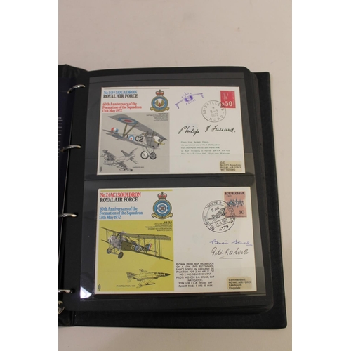 667 - AVIATION - SIGNED FIRST DAY COVERS. A large and impressive collection of signed Aviation First Day C... 