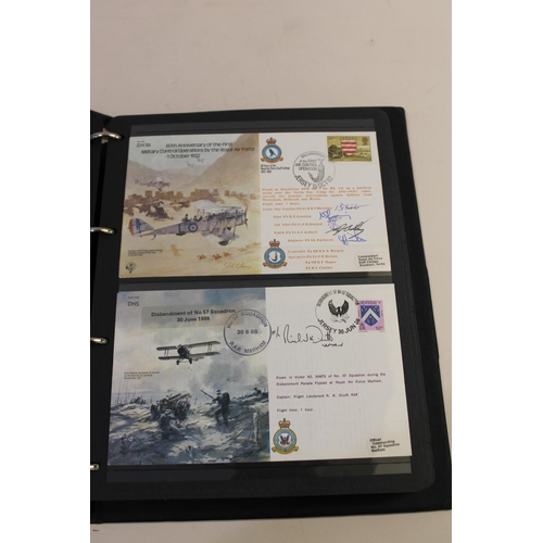 667 - AVIATION - SIGNED FIRST DAY COVERS. A large and impressive collection of signed Aviation First Day C... 