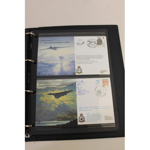 667 - AVIATION - SIGNED FIRST DAY COVERS. A large and impressive collection of signed Aviation First Day C... 