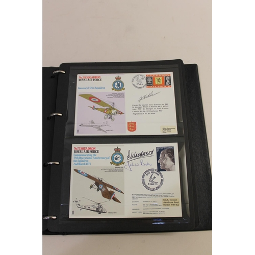 667 - AVIATION - SIGNED FIRST DAY COVERS. A large and impressive collection of signed Aviation First Day C... 