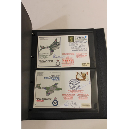 667 - AVIATION - SIGNED FIRST DAY COVERS. A large and impressive collection of signed Aviation First Day C... 