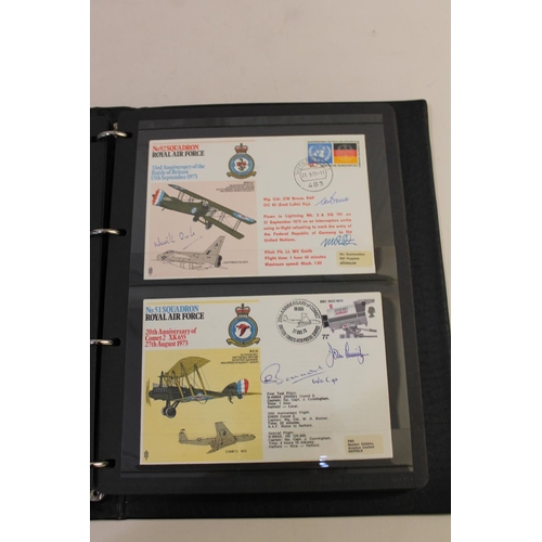 667 - AVIATION - SIGNED FIRST DAY COVERS. A large and impressive collection of signed Aviation First Day C... 