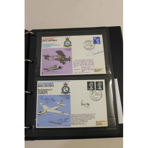 667 - AVIATION - SIGNED FIRST DAY COVERS. A large and impressive collection of signed Aviation First Day C... 