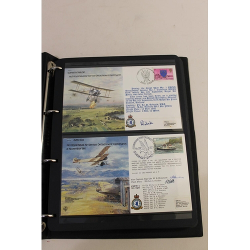 667 - AVIATION - SIGNED FIRST DAY COVERS. A large and impressive collection of signed Aviation First Day C... 