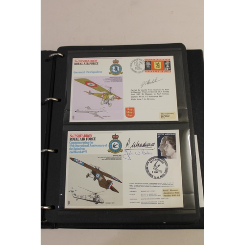 667 - AVIATION - SIGNED FIRST DAY COVERS. A large and impressive collection of signed Aviation First Day C... 