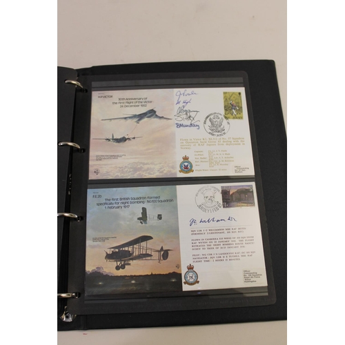 667 - AVIATION - SIGNED FIRST DAY COVERS. A large and impressive collection of signed Aviation First Day C... 