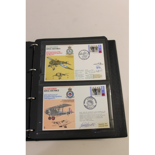 667 - AVIATION - SIGNED FIRST DAY COVERS. A large and impressive collection of signed Aviation First Day C... 