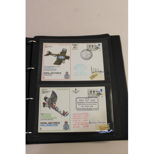 667 - AVIATION - SIGNED FIRST DAY COVERS. A large and impressive collection of signed Aviation First Day C... 