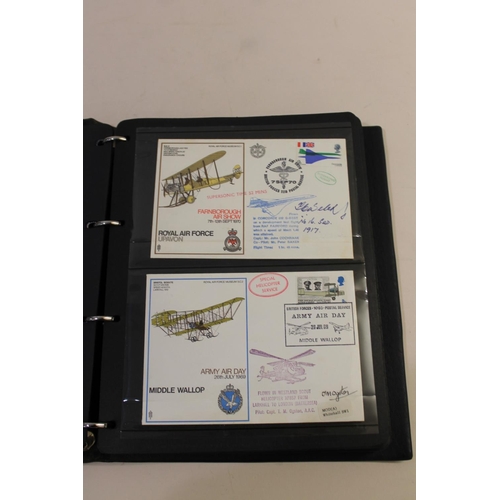 667 - AVIATION - SIGNED FIRST DAY COVERS. A large and impressive collection of signed Aviation First Day C... 