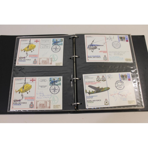 667 - AVIATION - SIGNED FIRST DAY COVERS. A large and impressive collection of signed Aviation First Day C... 