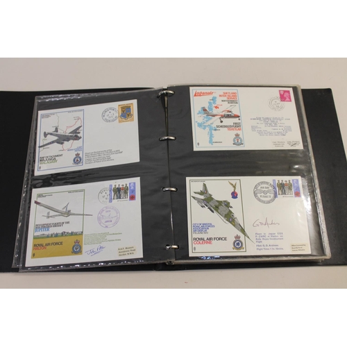 667 - AVIATION - SIGNED FIRST DAY COVERS. A large and impressive collection of signed Aviation First Day C... 