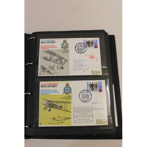 667 - AVIATION - SIGNED FIRST DAY COVERS. A large and impressive collection of signed Aviation First Day C... 