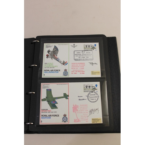 667 - AVIATION - SIGNED FIRST DAY COVERS. A large and impressive collection of signed Aviation First Day C... 