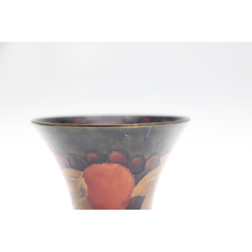 732 - ANTIQUE MOORCROFT TWO HANDLED BOWL, & OTHER ITEMS. A two handled bowl painted in the Pomegranate des... 