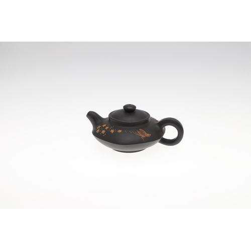 860 - CHINESE YIXING STONEWARE TEAPOTS. Probably Republic Period, Including two miniature stoneware teapot... 