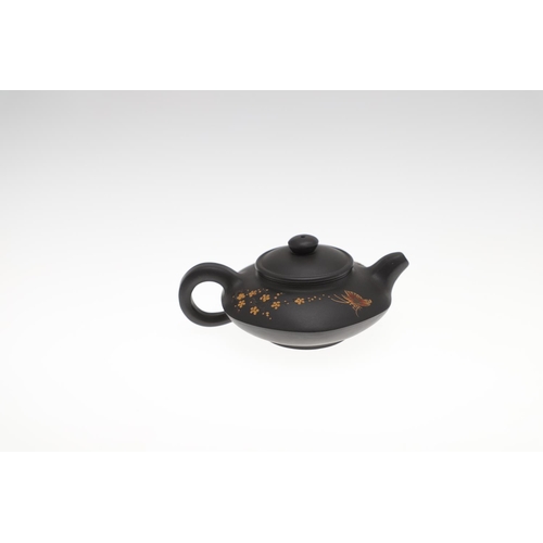 860 - CHINESE YIXING STONEWARE TEAPOTS. Probably Republic Period, Including two miniature stoneware teapot... 