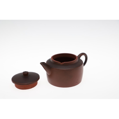 860 - CHINESE YIXING STONEWARE TEAPOTS. Probably Republic Period, Including two miniature stoneware teapot... 