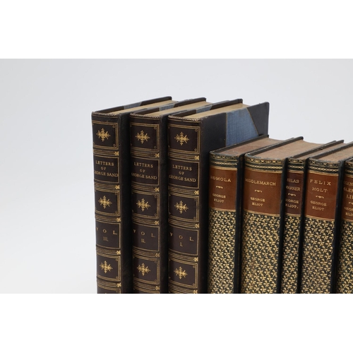 GEORGES SAND. Letters of George Sand, 3 volumes, 1886 and 8 others (11 ...