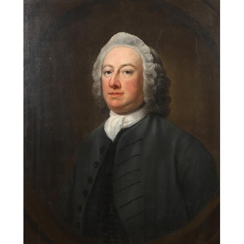 398 - GEORGE KNAPTON (1698-1778). PORTRAITS OF THE REV. THOMAS CURTEIS (1706-1775), KENT CLERGYMAN; AND OF... 