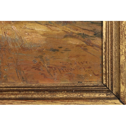 435 - PETER PAUL HUBNER (1870-1928). VILLA D'ESTE. Signed and dated 07, inscribed `Villa d'Este`, oil on c... 