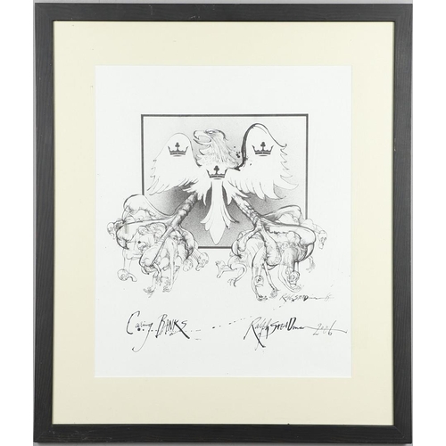 444 - RALPH STEADMAN (B.1936). After. QUASIMODO MOUSE. (d) Colour reproduction, signed and numbered 130/15... 