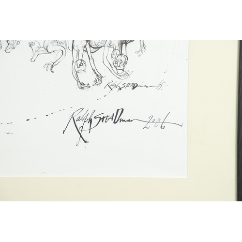 444 - RALPH STEADMAN (B.1936). After. QUASIMODO MOUSE. (d) Colour reproduction, signed and numbered 130/15... 