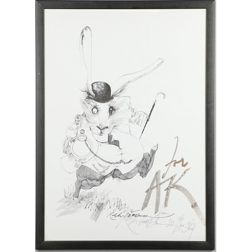 444 - RALPH STEADMAN (B.1936). After. QUASIMODO MOUSE. (d) Colour reproduction, signed and numbered 130/15... 