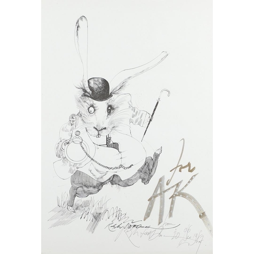 444 - RALPH STEADMAN (B.1936). After. QUASIMODO MOUSE. (d) Colour reproduction, signed and numbered 130/15... 