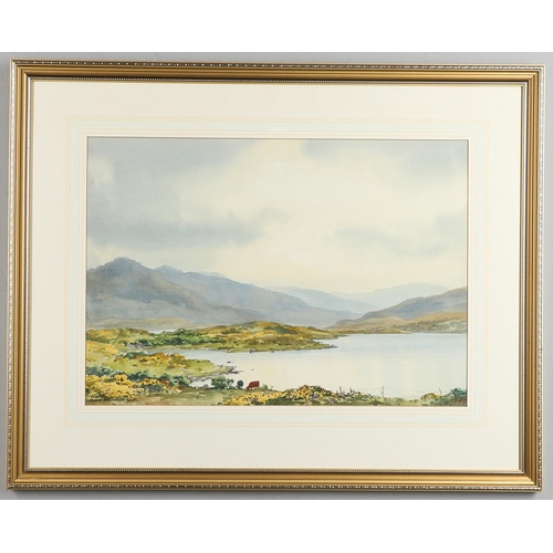 469 - FRANK EGGINTON (1908-1990). CLOONEY LOUGH, KENMARE, CO. KERRY. (d) Signed and dated 63, watercolour ... 