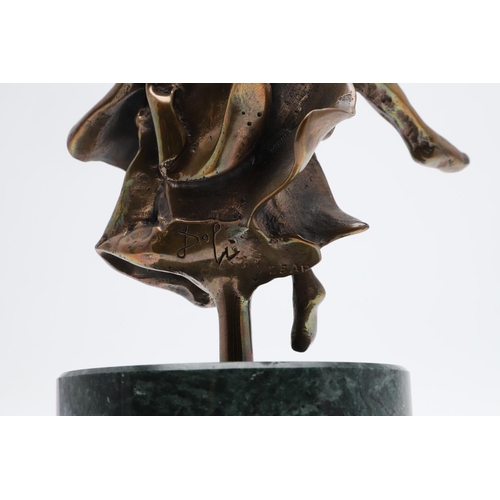 563 - SALVADOR DALI (1904-1989). CARMEN - CASTANETS. (d) Bronze, with light brown patina, signed and numbe... 