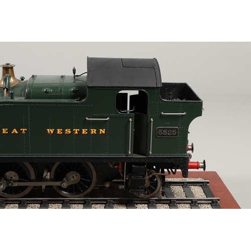 581 - RARE SCRATCH BUILT STEAM LOCOMOTIVE 'GWR PRAIRIE' - 5 INCH GAUGE. An impressive 5 inch gauge 45xx GW... 