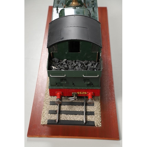 581 - RARE SCRATCH BUILT STEAM LOCOMOTIVE 'GWR PRAIRIE' - 5 INCH GAUGE. An impressive 5 inch gauge 45xx GW... 