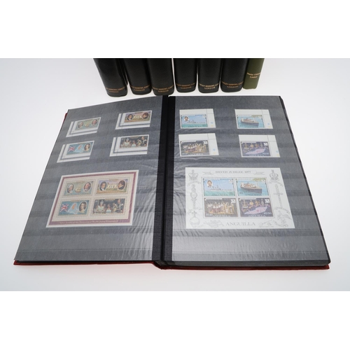 583 - BRITISH COMMONWEALTH STAMP COLLECTION - QE II. A good collection including six New Age stamp albums ... 