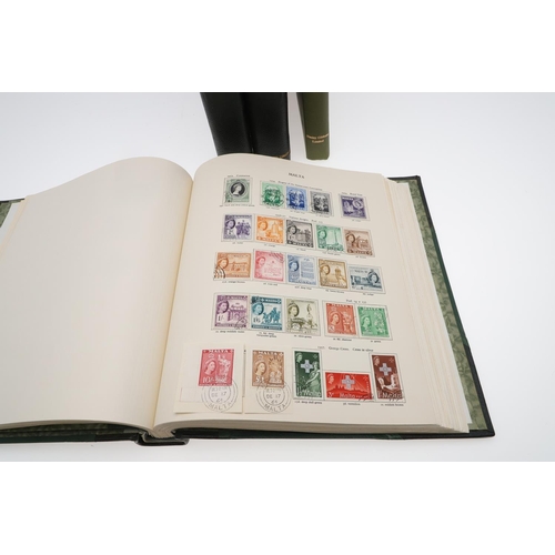 583 - BRITISH COMMONWEALTH STAMP COLLECTION - QE II. A good collection including six New Age stamp albums ... 