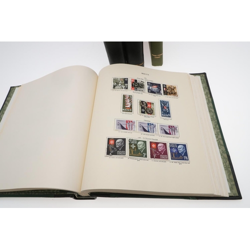 583 - BRITISH COMMONWEALTH STAMP COLLECTION - QE II. A good collection including six New Age stamp albums ... 