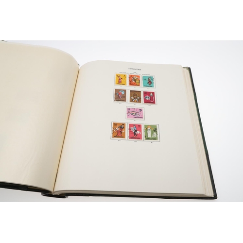 583 - BRITISH COMMONWEALTH STAMP COLLECTION - QE II. A good collection including six New Age stamp albums ... 