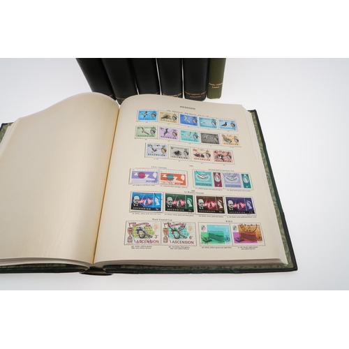 583 - BRITISH COMMONWEALTH STAMP COLLECTION - QE II. A good collection including six New Age stamp albums ... 