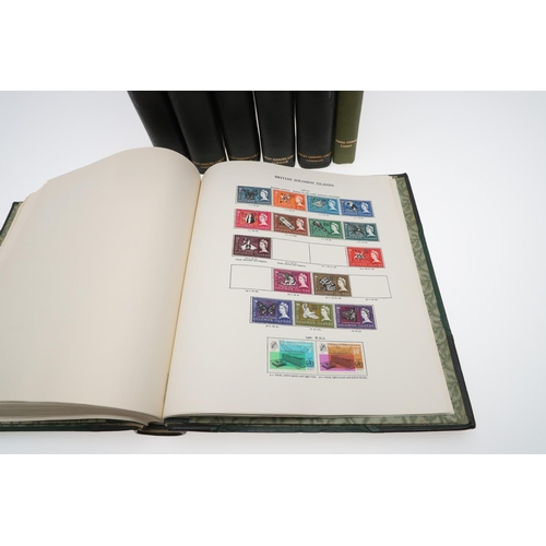 583 - BRITISH COMMONWEALTH STAMP COLLECTION - QE II. A good collection including six New Age stamp albums ... 