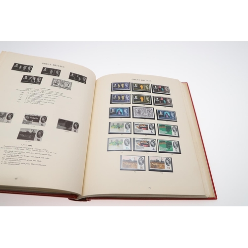 585 - GREAT BRITAIN STAMP COLLECTION. Including a Windsor Album with QE II definitive stamps from 1952-198... 