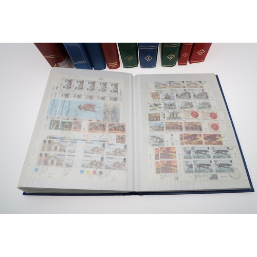 587 - BRITISH COMMONWEALTH STAMP COLLECTION. 10 albums with various British Commonwealth content, includin... 