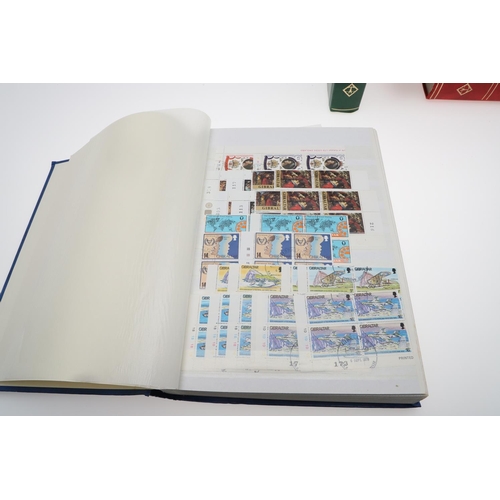 587 - BRITISH COMMONWEALTH STAMP COLLECTION. 10 albums with various British Commonwealth content, includin... 