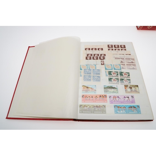 587 - BRITISH COMMONWEALTH STAMP COLLECTION. 10 albums with various British Commonwealth content, includin... 