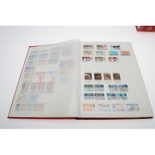 587 - BRITISH COMMONWEALTH STAMP COLLECTION. 10 albums with various British Commonwealth content, includin... 