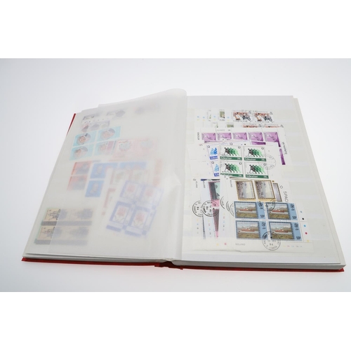 587 - BRITISH COMMONWEALTH STAMP COLLECTION. 10 albums with various British Commonwealth content, includin... 